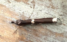 Load image into Gallery viewer, Rare Rosewood & Silver Vintage 3” Figa Hand