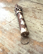 Load image into Gallery viewer, Rare Rosewood & Silver Vintage 3” Figa Hand