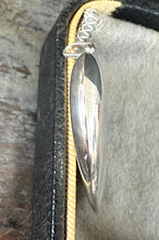 Load image into Gallery viewer, Vintage Sterling Silver Lg Puffy Heart Pendant