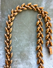 Load image into Gallery viewer, Vintage KREMENTZ Holly Berry Gold Filled Choker Necklace