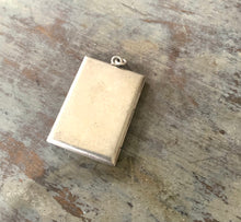 Load image into Gallery viewer, Sterling Silver Art Deco Locket Monogram FAP