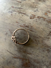 Load image into Gallery viewer, Sterling Silver Skull Ring G&S Spiked Skull