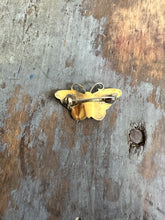 Load image into Gallery viewer, Hroar Prydz Enamel Sterling Silver Butterfly Pin Brooch