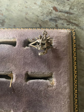 Load image into Gallery viewer, Sterling Silver Skull Ring G&S Spiked Skull