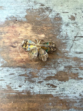 Load image into Gallery viewer, Vintage 800 Silver Enamel Butterfly Pin Brooch