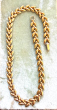 Load image into Gallery viewer, Vintage KREMENTZ Holly Berry Gold Filled Choker Necklace
