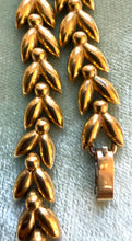 Load image into Gallery viewer, Vintage KREMENTZ Holly Berry Gold Filled Choker Necklace
