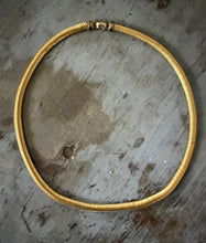Load image into Gallery viewer, Hayward Gold Filled Omega Chain Necklace 16”
