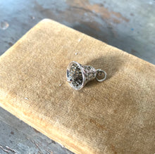 Load image into Gallery viewer, Vintage Sterling Silver Filigree Bell Charm
