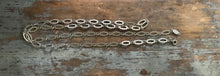 Load image into Gallery viewer, Vintage 925 Sterling Silver Mexican Chain Link Necklace
