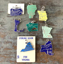 Load image into Gallery viewer, Danecraft Enamel State Travelers Charm Souvenir Pennsylvania

