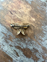 Load image into Gallery viewer, Vintage 800 Silver Enamel Filigree Butterfly Pin Brooch
