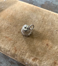 Load image into Gallery viewer, Sterling Silver Bell Charm Pearl Clapper
