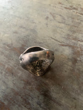 Load image into Gallery viewer, Sterling Silver Skull Ring  G&amp;S Ring Skeleton Hands
