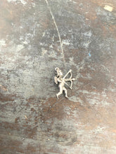 Load image into Gallery viewer, Vintage Sterling Silver Winged Putti Cherub Charm
