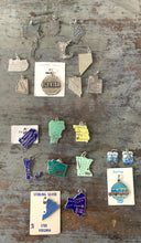 Load image into Gallery viewer, Vintage Enamel Travel US State Charm Niagara Falls Souvenir
