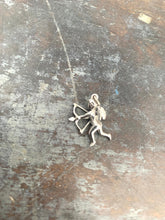 Load image into Gallery viewer, Vintage Sterling Silver Winged Putti Cherub Charm
