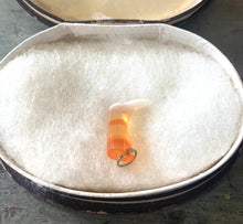 Load image into Gallery viewer, Rare Carnelian Agate Victorian Riding Boot Charm
