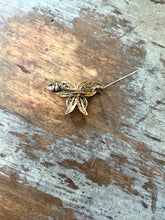 Load image into Gallery viewer, Vintage 800 Silver Enamel Filigree Butterfly Pin Brooch
