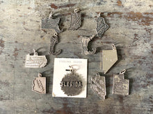 Load image into Gallery viewer, Sterling Silver US State Travel Charms Lot

