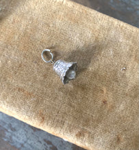 Load image into Gallery viewer, Sterling Silver Bell Charm Pearl Clapper
